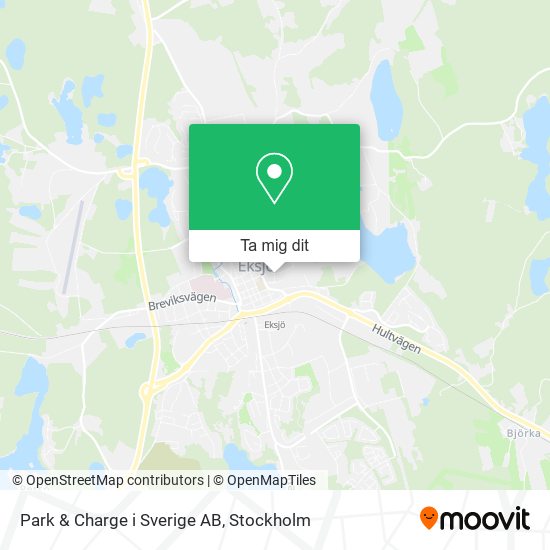 Park & Charge i Sverige AB karta