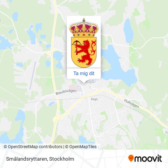 Smålandsryttaren karta