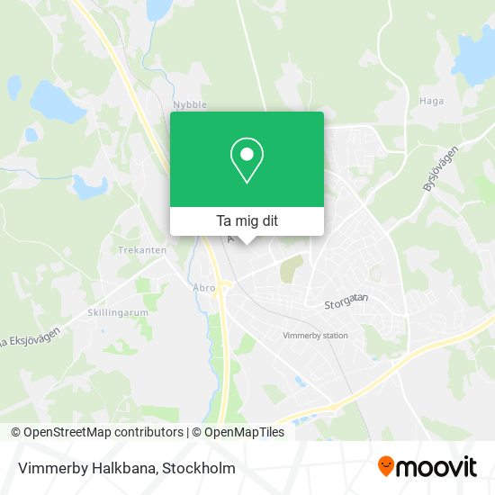 Vimmerby Halkbana karta