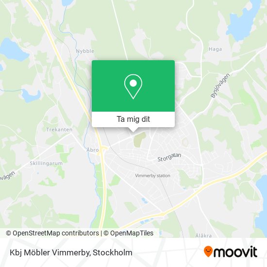 Kbj Möbler Vimmerby karta