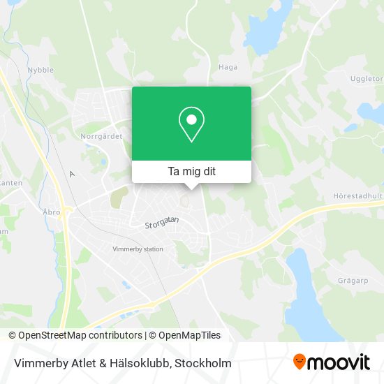 Vimmerby Atlet & Hälsoklubb karta