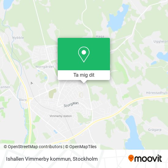 Ishallen Vimmerby kommun karta