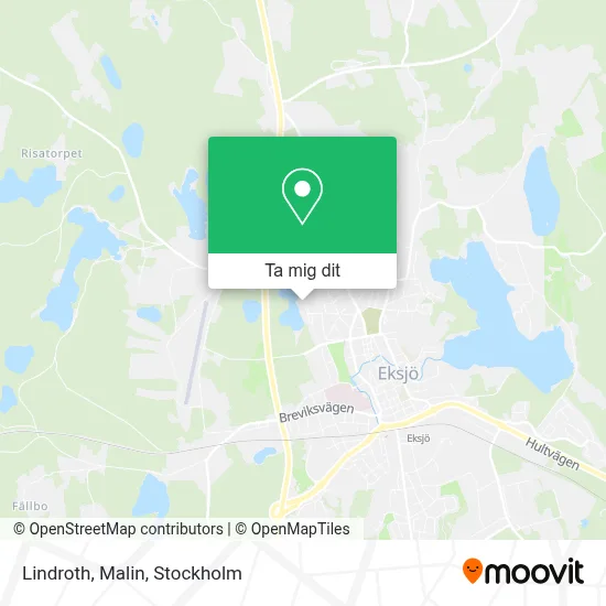 Lindroth, Malin karta