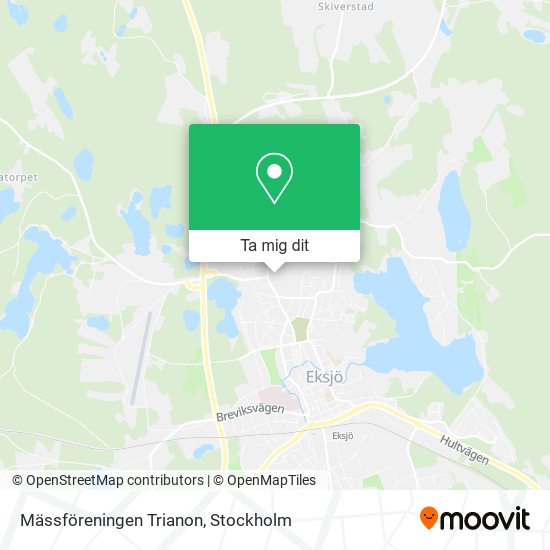 Mässföreningen Trianon karta