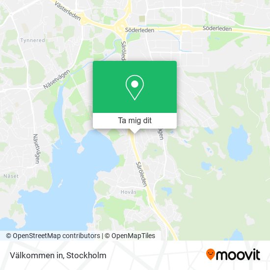 Välkommen in karta