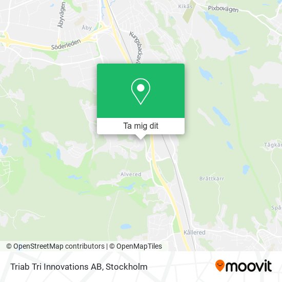 Triab Tri Innovations AB karta