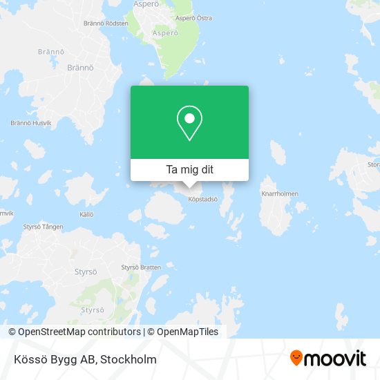 Kössö Bygg AB karta