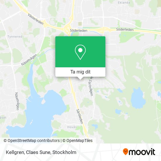Kellgren, Claes Sune karta
