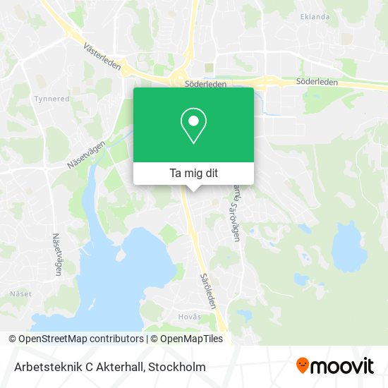 Arbetsteknik C Akterhall karta