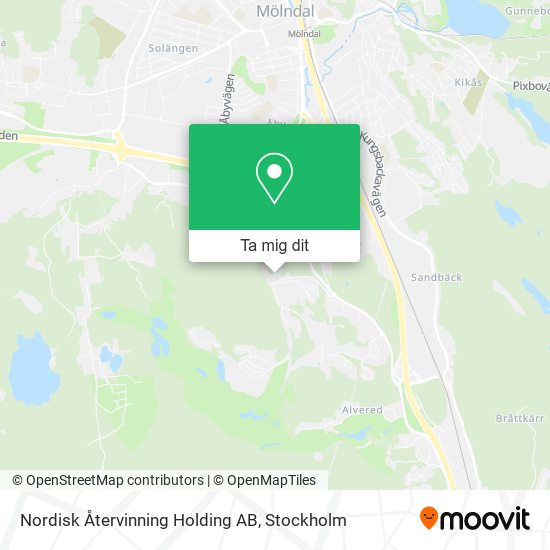 Nordisk Återvinning Holding AB karta