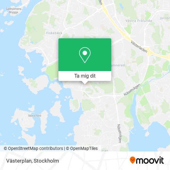 Västerplan karta