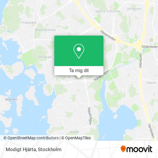 Modigt Hjärta karta