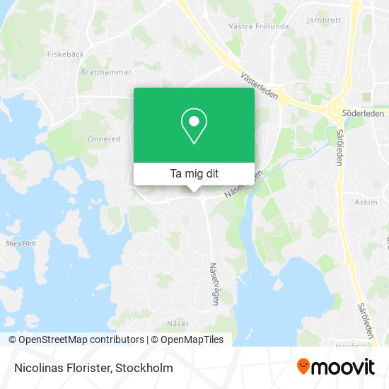 Nicolinas Florister karta