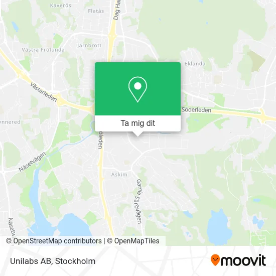 Unilabs AB karta