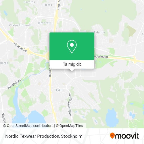 Nordic Texwear Production karta