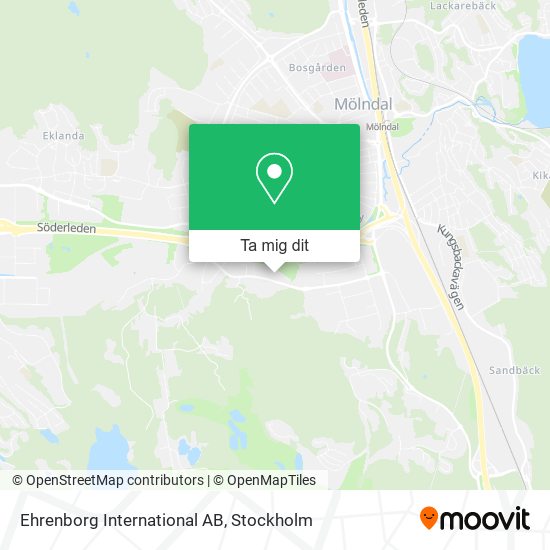 Ehrenborg International AB karta
