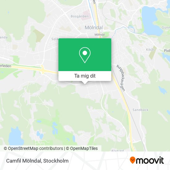 Camfil Mölndal karta