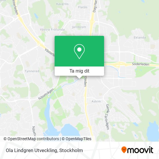 Ola Lindgren Utveckling karta