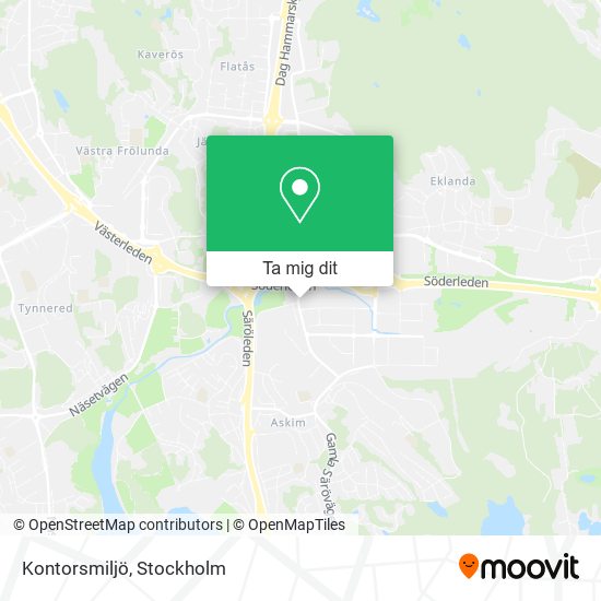 Kontorsmiljö karta