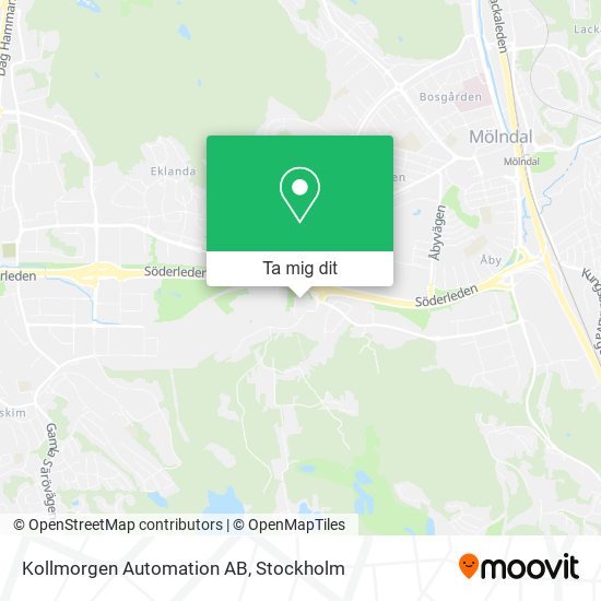 Kollmorgen Automation AB karta