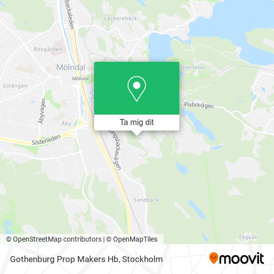 Gothenburg Prop Makers Hb karta