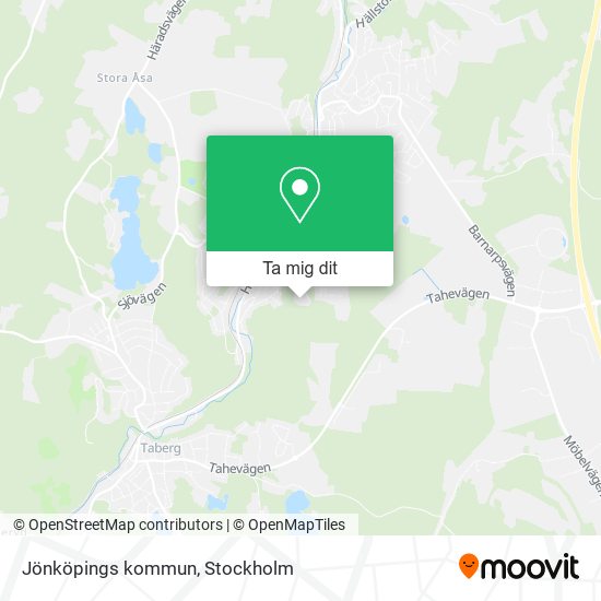 Jönköpings kommun karta