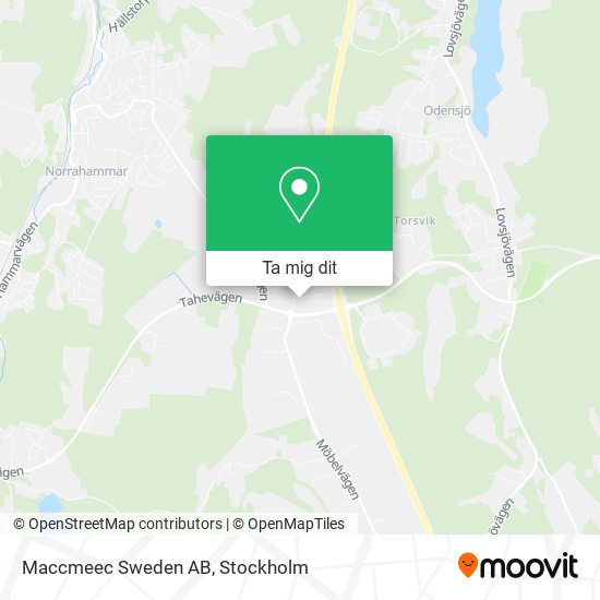 Maccmeec Sweden AB karta
