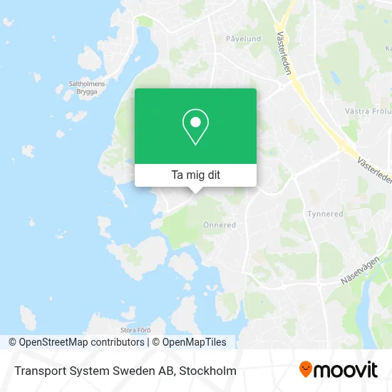 Transport System Sweden AB karta