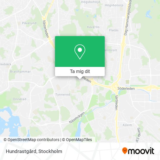 Hundrastgård karta
