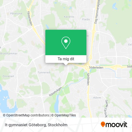 It-gymnasiet Göteborg karta