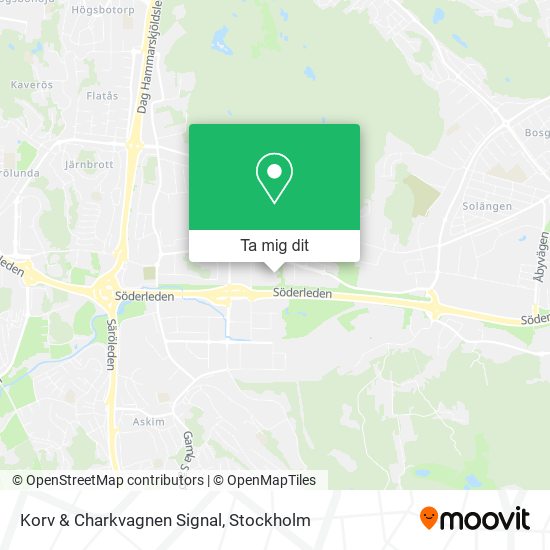 Korv & Charkvagnen Signal karta