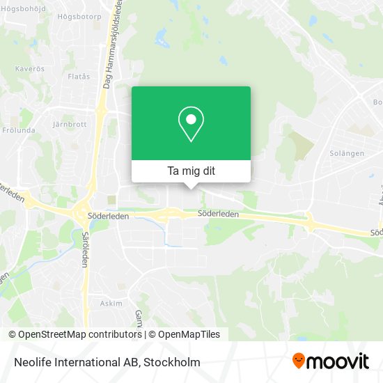 Neolife International AB karta