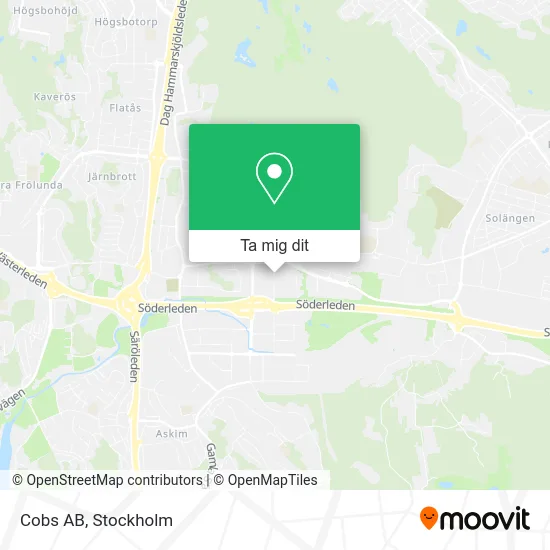 Cobs AB karta