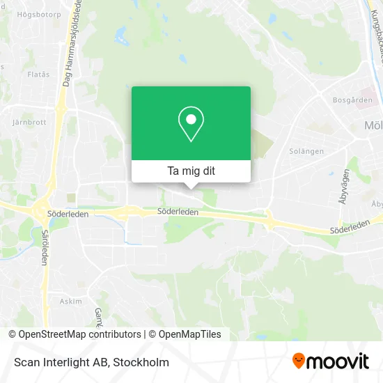 Scan Interlight AB karta