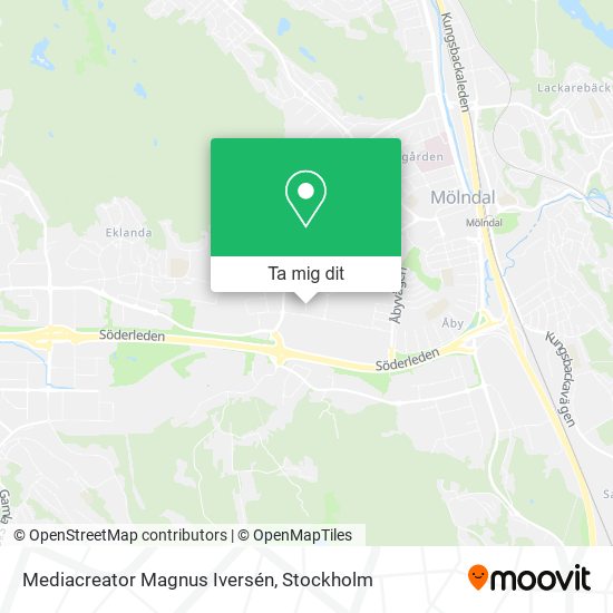 Mediacreator Magnus Iversén karta