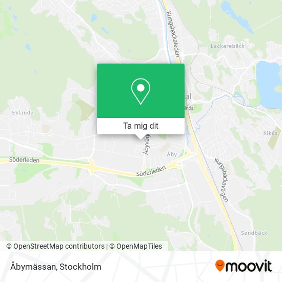 Åbymässan karta