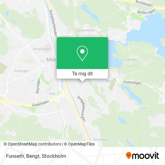 Funseth, Bengt karta