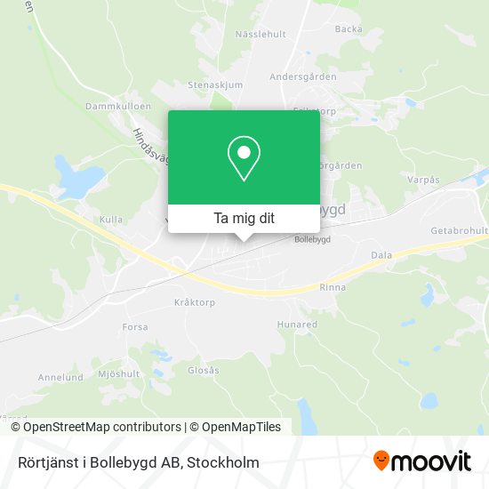 Rörtjänst i Bollebygd AB karta