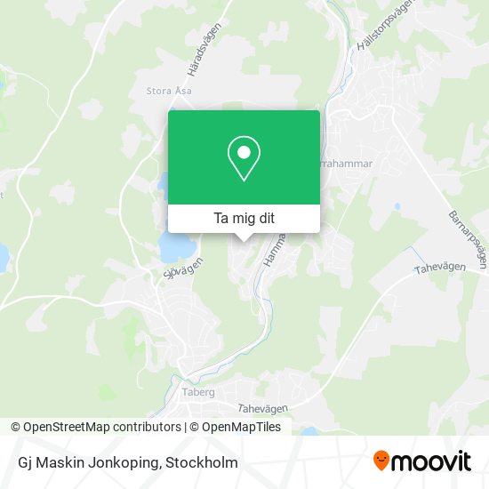 Gj Maskin Jonkoping karta