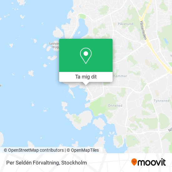 Per Seldén Förvaltning karta