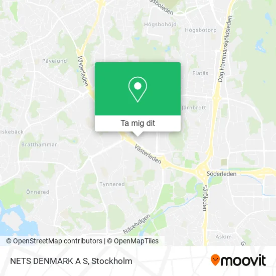 NETS DENMARK A S karta