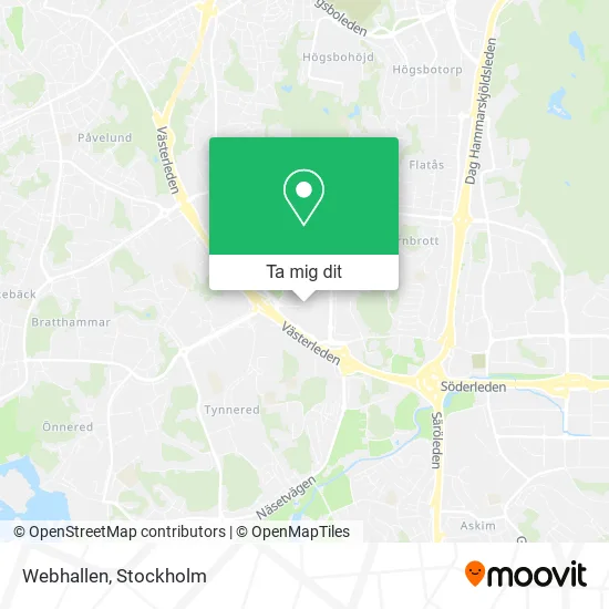 Webhallen karta