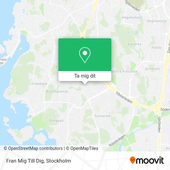 Fran Mig Till Dig karta