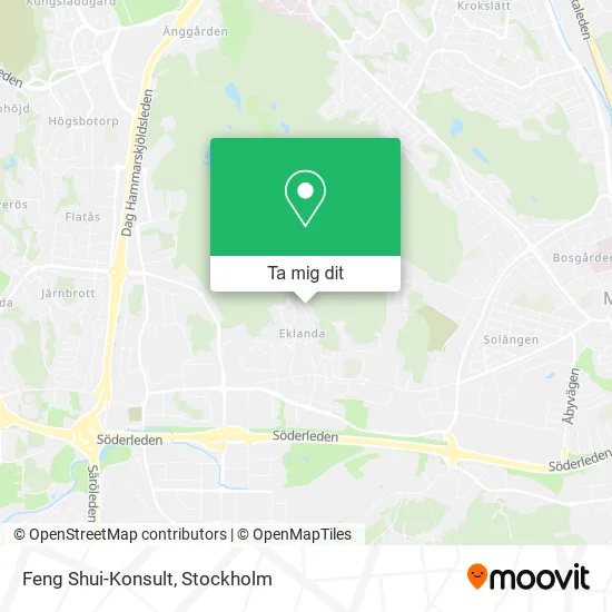 Feng Shui-Konsult karta