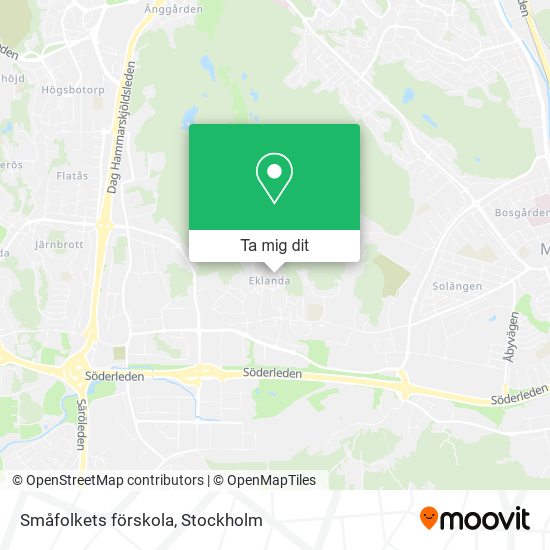 Småfolkets förskola karta