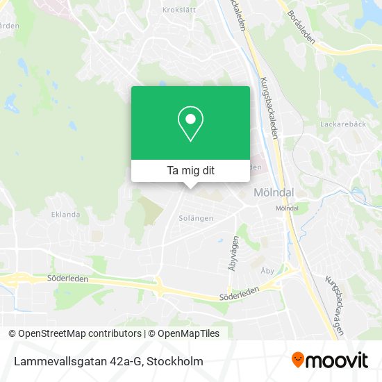 Lammevallsgatan 42a-G karta