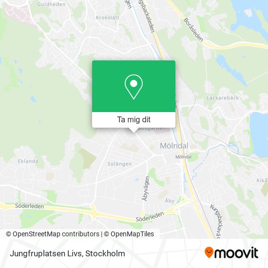 Jungfruplatsen Livs karta