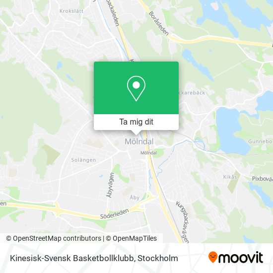 Kinesisk-Svensk Basketbollklubb karta