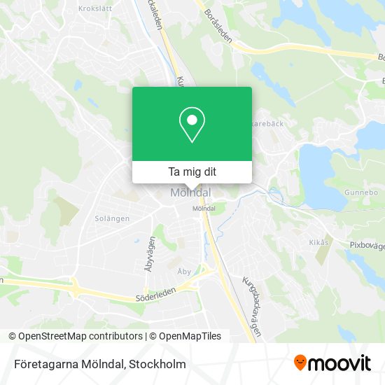 Företagarna Mölndal karta