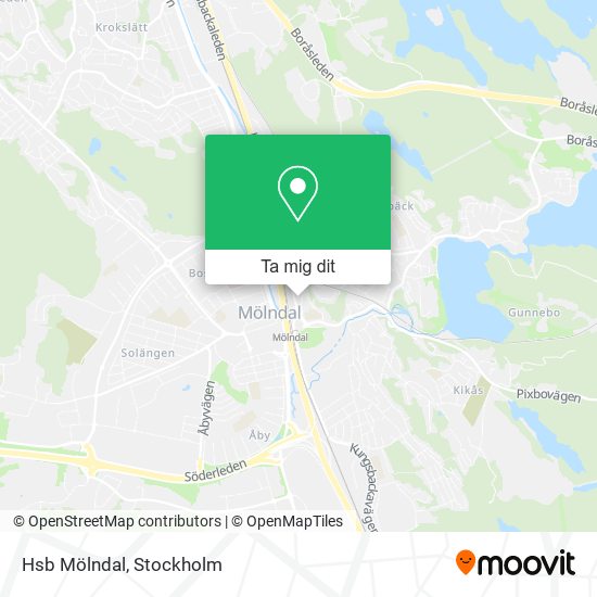 Hsb Mölndal karta